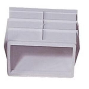 Certikin extension parallel throat (white only)