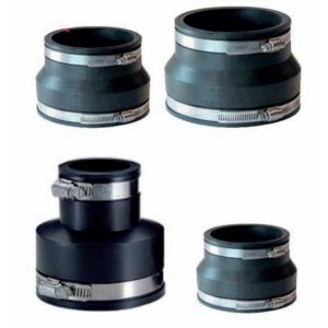 Flexible Reducing Connector With Clips 1.5” – 1.5”